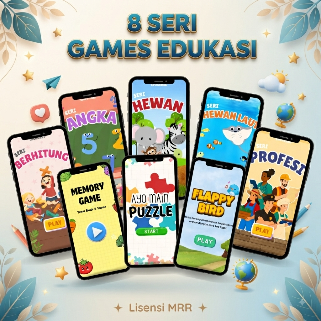 8 Seri Gaame Edukasi Anak